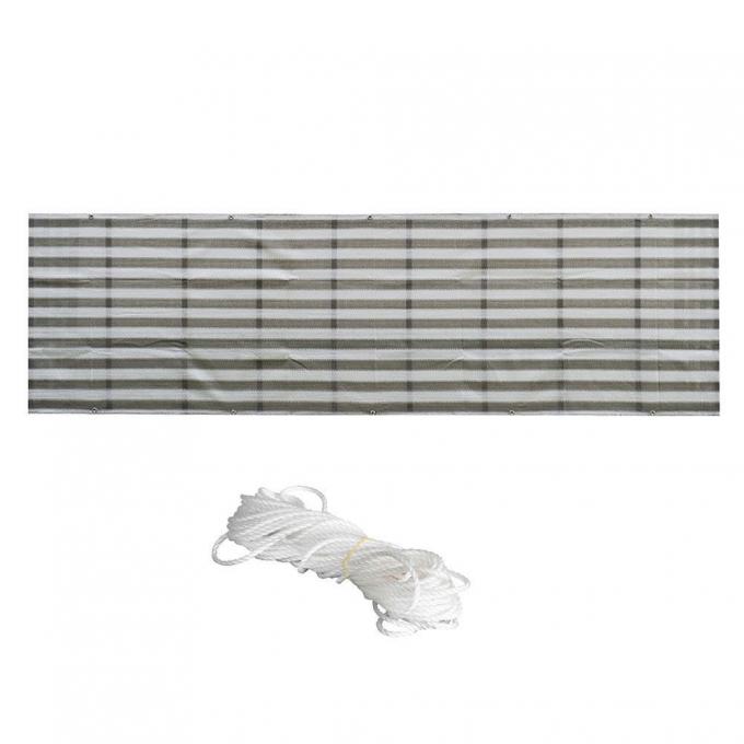 بالکن Hdpe Shade Net 0.9x5m UV Sail Finishing 5