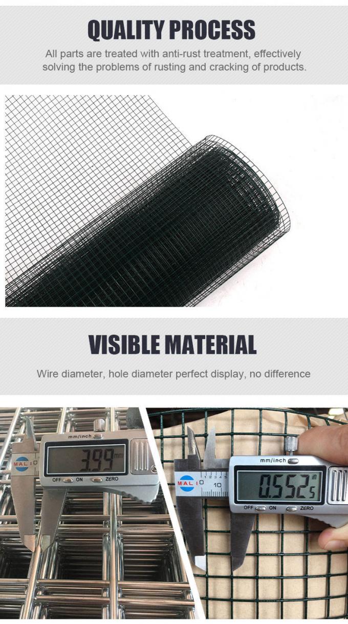 پانل های حصار مش سیم جوش داده شده 304 316 3/4 اینچ 1